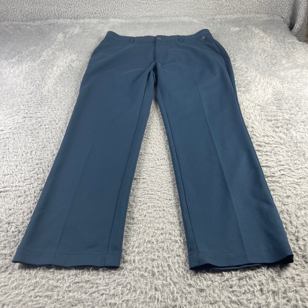 Adidas Mens Ultimate365 Golf Pants Blue Grey 30x30 Stretch Performance Trousers
